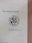 The Oriental Institute Annual Report 1978-79