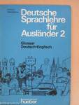 Glossar Deutsch-Englisch