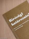 Bírósági határozatok 1987. (nem teljes évfolyam)