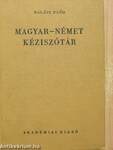 Magyar-német kéziszótár