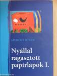 Nyállal ragasztott papírlapok I./Muskátlikantri