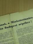 Szolnok Megyei Néplap 1956. október 24. - Rendkívüli kiadás