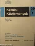 Kémiai Közlemények 1973/1-4.