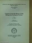 Chapters from the History of the Hungarian Geological Society