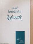 Régi versek (dedikált példány)