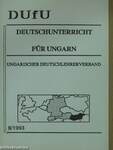DUfU Deutschunterricht für Ungarn II/1993