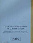 Das Historische Seminar im "Dritten Reich"