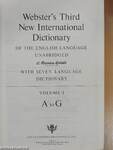 Webster's Third New International Dictionary of the English Language Unabridged I-III.