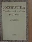 Tanulmányok és cikkek 1923-1930 - Szövegek/Magyarázatok