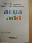 Stakeholder engagement: Report on Aqua-add experiences