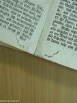Christkatholisches vermehrtes, und nach der Ordnung des römischen Missals neu eingerichtetes Unterrichtungsbuch (gótbetűs) (rossz állapotú)