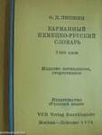 Deutsch-Russisches Taschenwörterbuch (minikönyv)