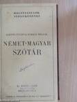 Német-magyar szótár