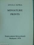 Miniatűr nyomtatványok (minikönyv)