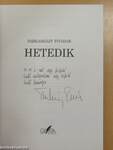 Hetedik (dedikált példány)