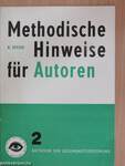 Methodische Hinweise für Autoren