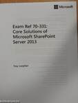 Exam Ref 70-331: Core Solutions of Microsoft SharePoint Server 2013