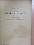A Magyar Tudományos Akadémia ünnepi ülése néhai másodelnöke Id. Szász Károly ig. és t. t. születésének századik évfordulója alkalmából