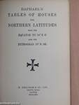 Raphael's Tables of Houses for Northern Latitudes from the Equator to 50° N. 0' also for Petrograd 59° N. 56'.