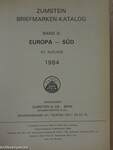 Zumstein Briefmarken-katalog 3. - Süd Europa 1984