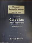 Student's Solutions Manual to accompany Calculus and its Applications