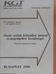 Hazai acélok kifáradási határai és megengedett feszültségei (dedikált példány)