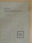 Folia Archaeologica XXV.