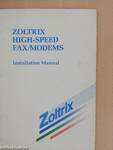 Zoltrix High Speed Fax/Modems - Installation Manual