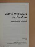 Zoltrix High Speed Fax/Modems - Installation Manual