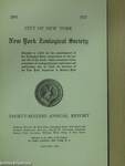 New York Zoological Society Thirty-Second Annual Report