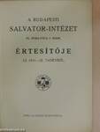 A budapesti Salvator-Intézet értesítője az 1931-32. tanévről