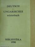 Deutsch-Ungarisches wörterbuch (minikönyv)