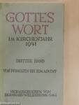Gottes Wort im Kirchenjahr 1941 III.