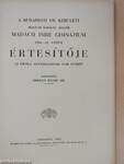 A Budapesti VII. Kerületi Magyar Királyi Állami Madách Imre Gimnázium 1934-35. tanévi értesítője az iskola fennállásának 54-ik évében