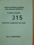 A Borsod megyei pártértekezlet dokumentumai (minikönyv) (számozott)