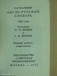 Pocket English-Russian Dictionary (minikönyv)