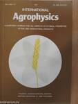 International Agrophysics Vol. 3. Nos 1-2. 1987