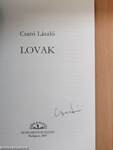 Lovak (aláírt példány)