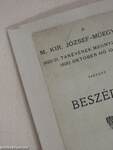 A M. Kir. József-Műegyetem 1920/21. tanévének megnyitásakor 1920 október hó 10-én tartott beszédek