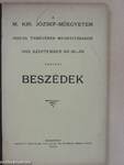 A M. Kir. József-Műegyetem 1923/24. tanévének megnyitásakor 1923. szeptember hó 30.-án tartott beszédek