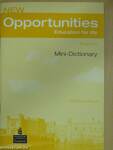 New Opportunities - Beginner - Mini-Dictionary