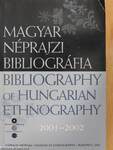 Magyar Néprajzi Bibliográfia 2001-2002