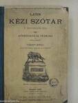 Latin kézi szótár II.