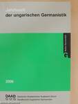 Jahrbuch der ungarischen Germanistik 2009