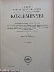A Magyar Tudományos Akadémia kémiai tudományok osztályának közleményei 11. kötet
