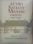 A Csíki Székely Múzeum évkönyve 2007-2008