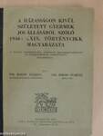 A házasságon kivül született gyermek jogállásáról szóló 1946: XXIX. törvénycikk magyarázata