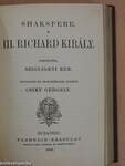 Hamlet dán királyfi/Lear király/III. Richard király/A makranczos hölgy