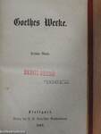 "20 kötet a Goethes Werke sorozatból" (gótbetűs)