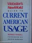 Webster's New World Guide to Current American Usage